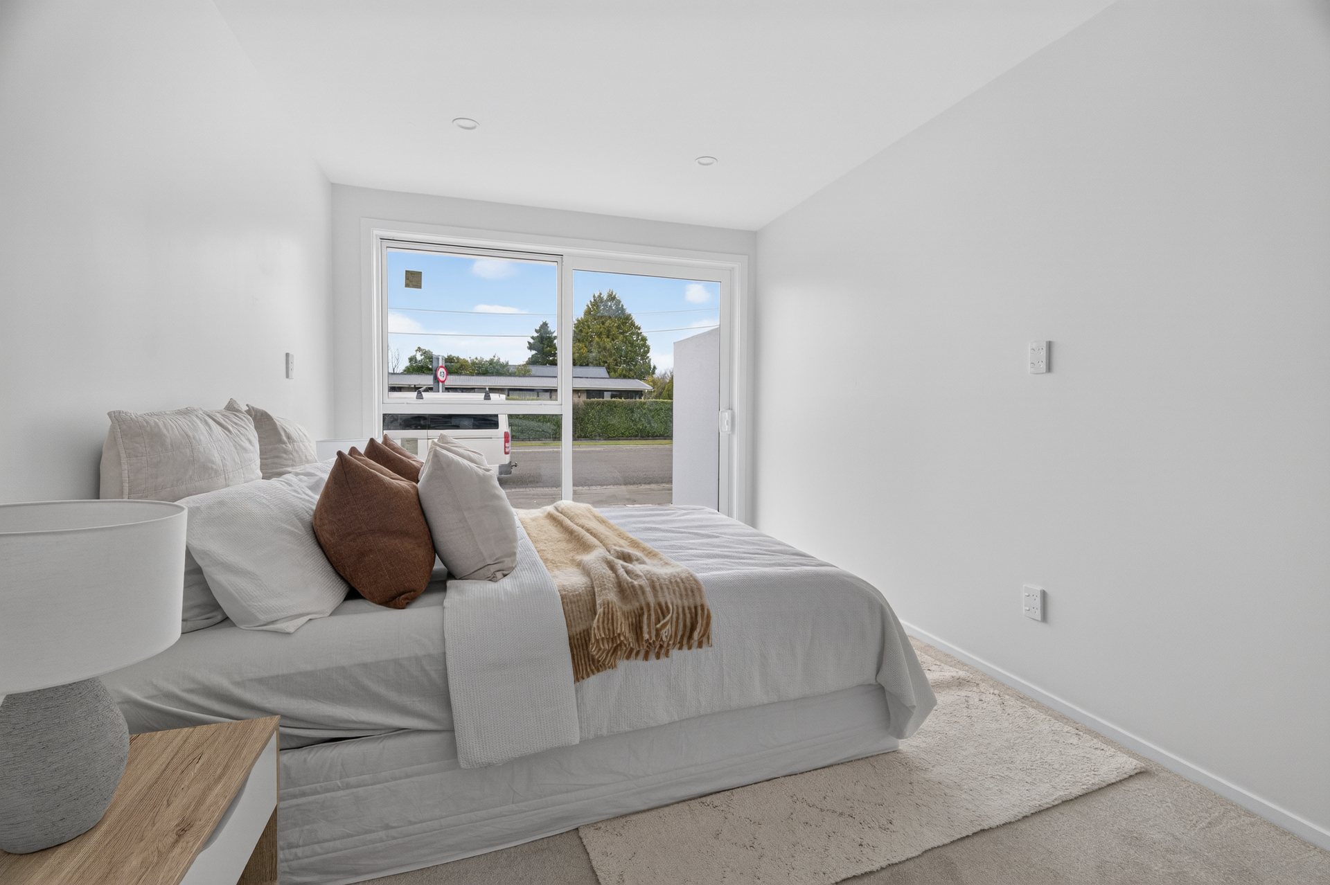 Primary bedroom at 1A Quinns Road after renovation